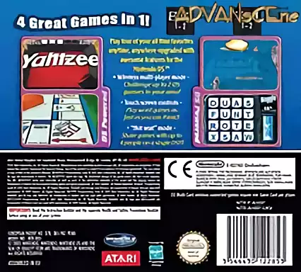 Image n° 2 - boxback : 4 Game Fun Pack - Monopoly + Boggle + Yahtzee + Battleship